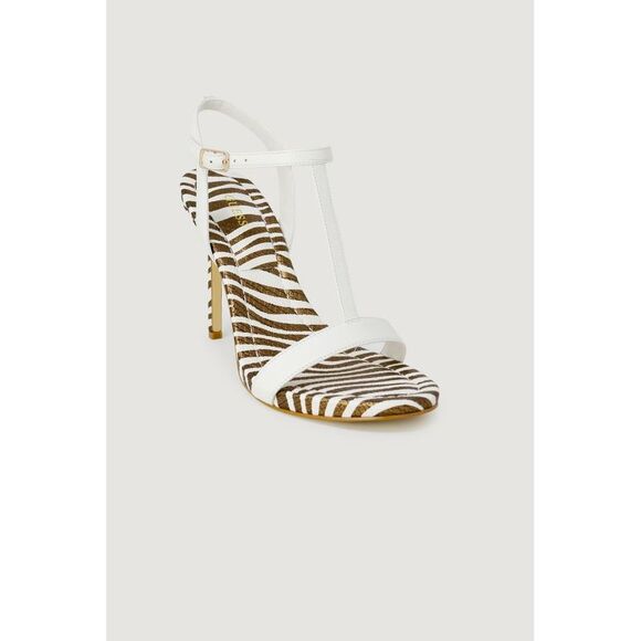 Guess White Leather High Heel Women's Pumps - Picture 3 of 5